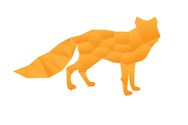 روباه زیبای زرد