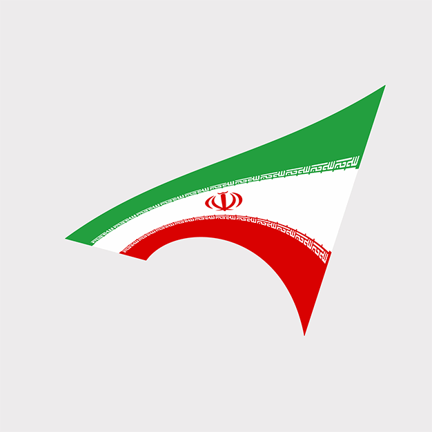 وکتور پرچم ایران 8