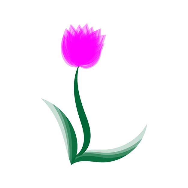 گل صورتی 1