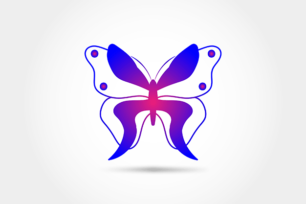 وکتور پروانه رنگی 41