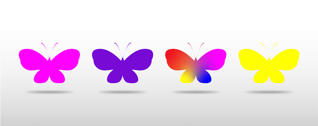 وکتور پروانه رنگی 62