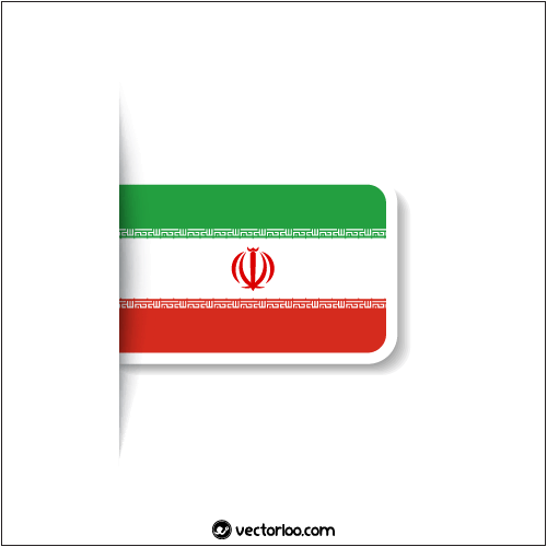 وکتور پرچم ایران رایگان 2