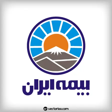 وکتور لوگو بیمه ایران 1