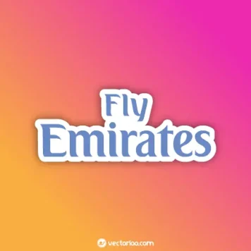 وکتور لوگو آرم هواپیمایی امارات 1