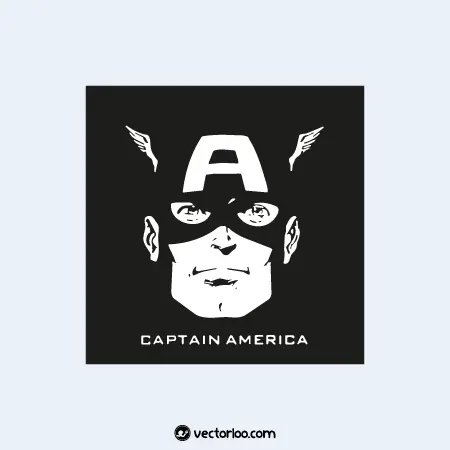 وکتور کاپیتان آمریکا سیاه و سفید 1