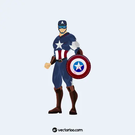 وکتور کاپیتان آمریکا کارتونی 1
