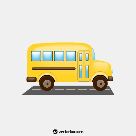 وکتور اتوبوس مدرسه 3