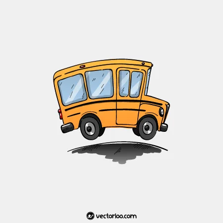 وکتور اتوبوس مدرسه 6