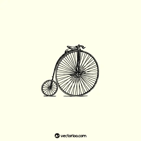 وکتور دوچرخه قدیمی سیرک 1