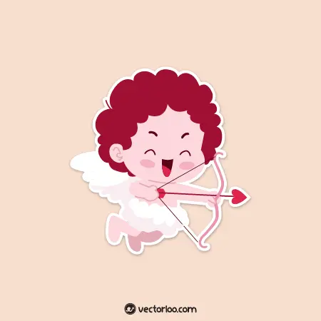 وکتور فرشته پسر بچه کارتونی 1