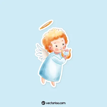 وکتور فرشته پسر کارتونی 1