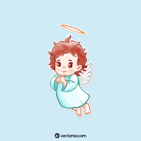 وکتور فرشته پسر کارتونی 2