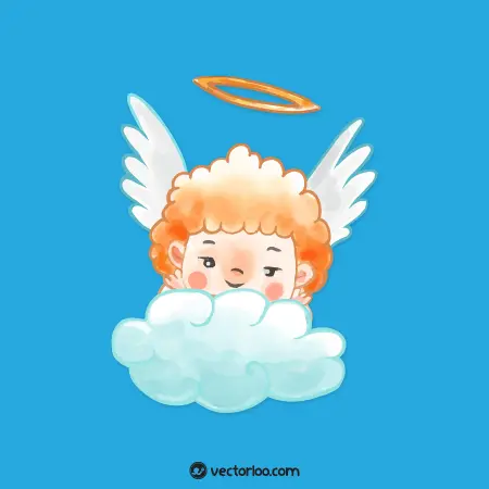 وکتور فرشته پسر کارتونی 4