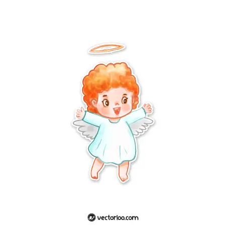 وکتور فرشته پسر کارتونی 5