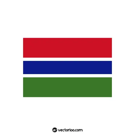 وکتور پرچم کشور گامبیا 1