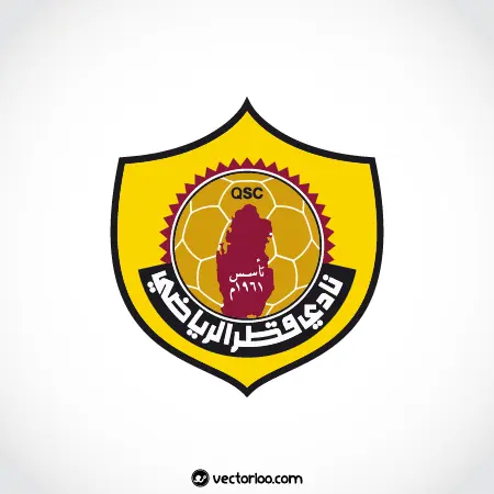 وکتور لوگو باشگاه فوتبال قطر.اس.سی 1
