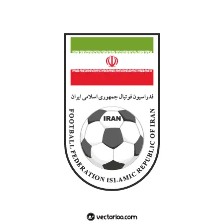 وکتور لوگو فدراسیون فوتبال ایران 1