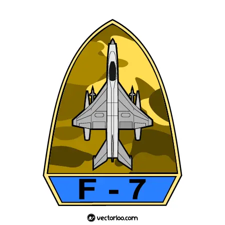 وکتور آرم بازوی خلبان هواپیمای چنگدو اف-۷ نیروی هوایی ارتش 1