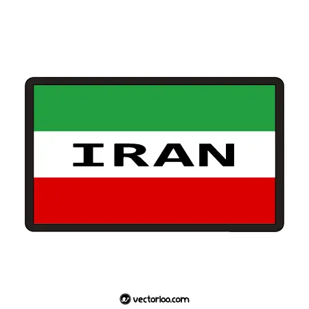 وکتور نشان بازو پرچم ایران 1