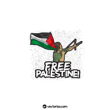 وکتور طرح فلسطین آزاد 1