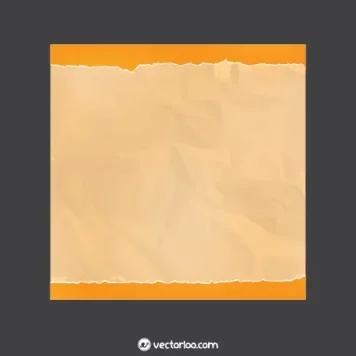 وکتور پس زمینه کاغذ قدیمی نارنجی 1