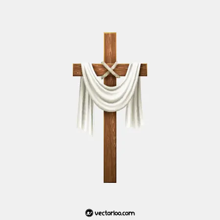وکتور صلیب مسیح سه بعدی 1