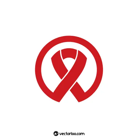 وکتور نماد ایدز مناسب لوگو 1