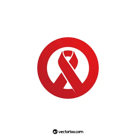 وکتور نماد ایدز مناسب لوگو 5