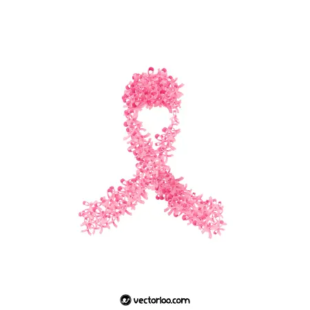 وکتور نماد سرطان سینه 6
