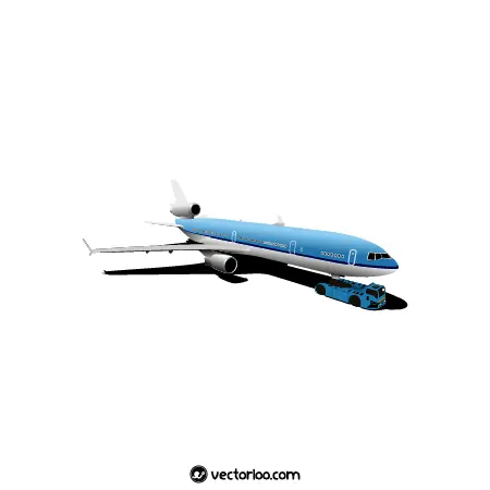 وکتور هواپیما مسافربری واقعی 3