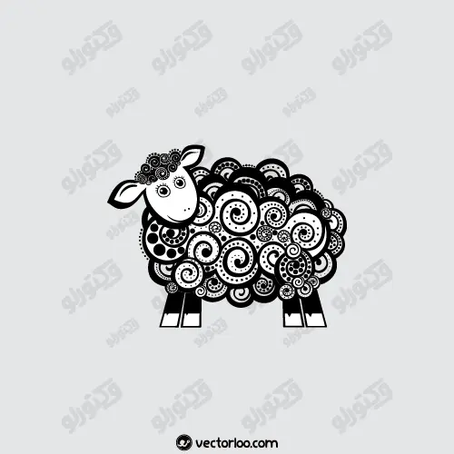 وکتور گوسفند فانتزی 1
