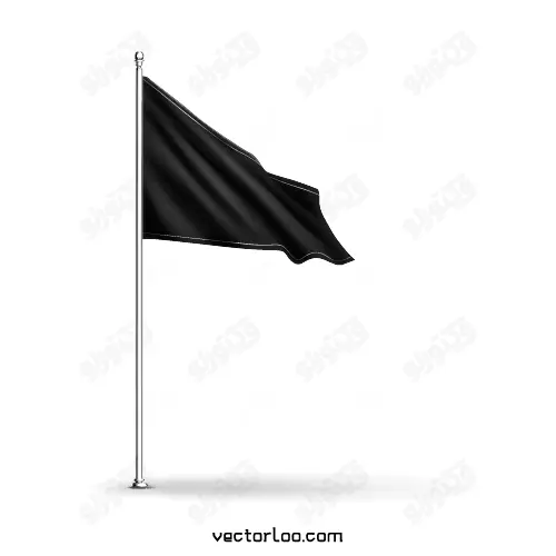 وکتور پرچم سیاه 1