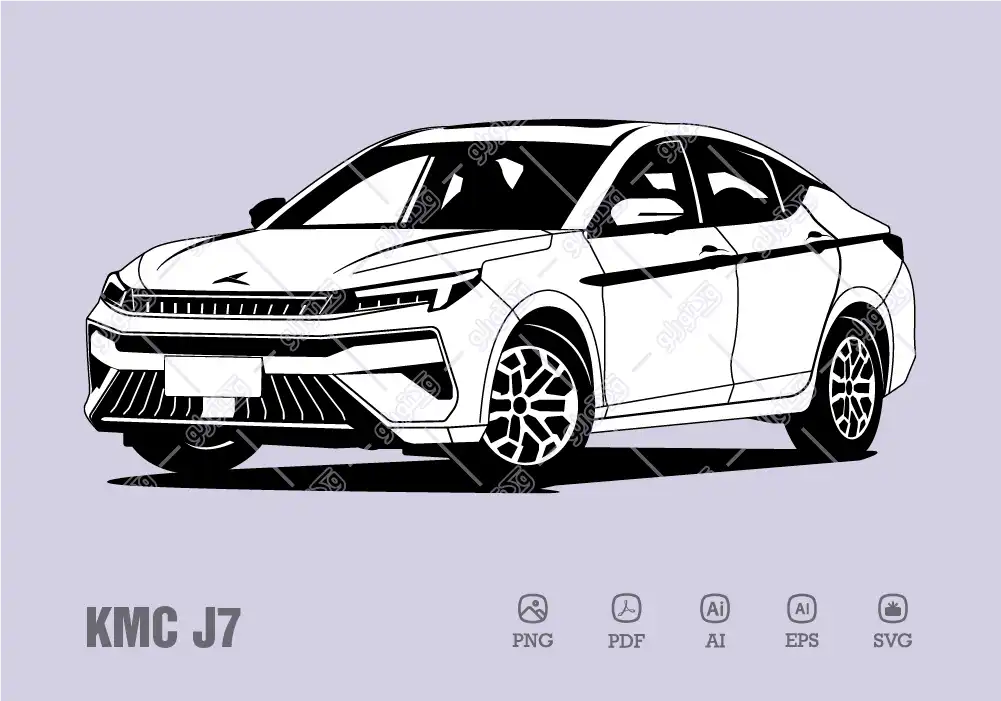 وکتور کی ام سی J7 مشکی
