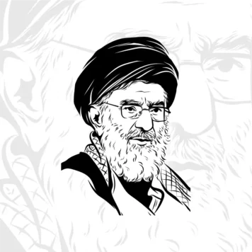 وکتور رهبری امام خامنه ای