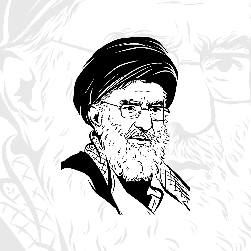 وکتور رهبری امام خامنه ای